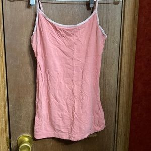 Pink spaghetti strap